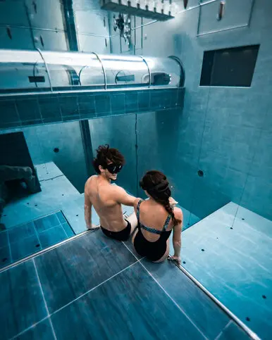 piscina profonda alluminio